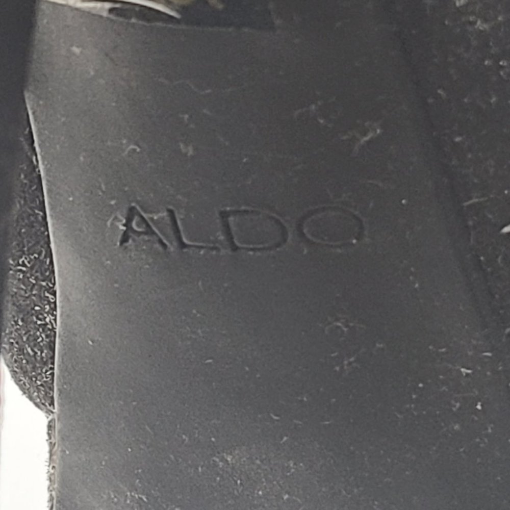 Aldo Suede leather black ankle boots 6.5 - Picture 4 of 5